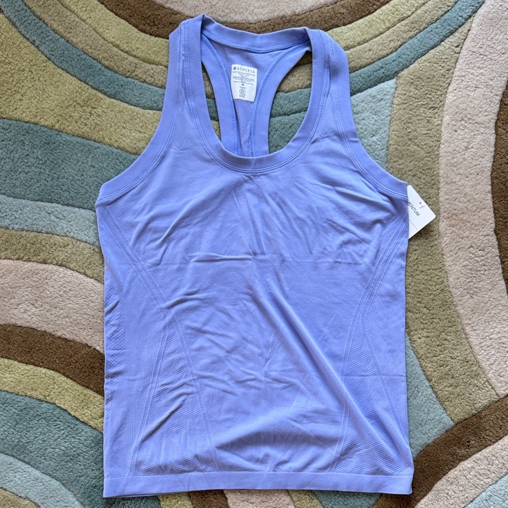Athleta Momentum Tank - NWT (beautiful blue)